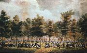Thomas Ruckle  the battle of North Point painting